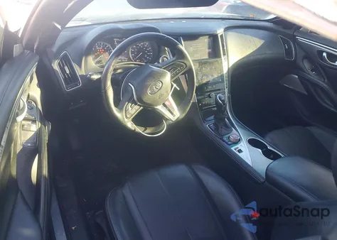 2018 Infiniti Q60 3.0T Luxe from USA, damaged, VIN JN8EV7ELXJM392680